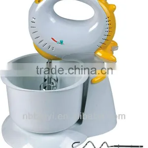 Manual Electric Hand Mixer With Rotating Bowl thumbnail-1