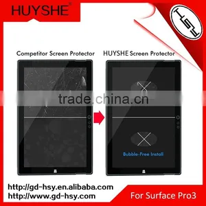 HUYSHE 9h Tempered Glass Tablet Screen Protector for Microsoft Surface Pro 3 thumbnail-6