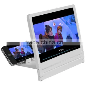 Universal Foldable 8.2inch HD Screen Enlarger Mount Holder For Mobile Phones thumbnail-1