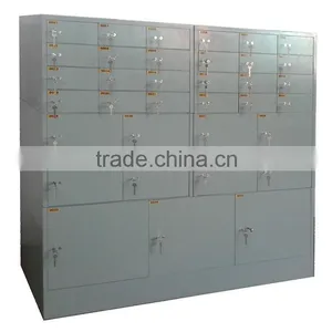 Safe Deposit Box for Hotel Lobby Use Safe Deposit Box for Bank Use Deposit Locker LK-35 thumbnail-1