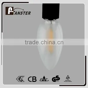Clear Housing E27 Dimmable LED Filament Bulb C35 4w E14 B22 thumbnail-6