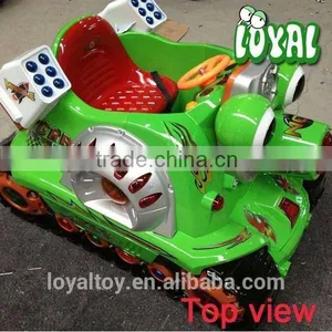 2016 Coin Operated Fun Fair Rides, Newest Tank Car Arcade Machine, Commercial Grade Girls Riding Toys thumbnail-4