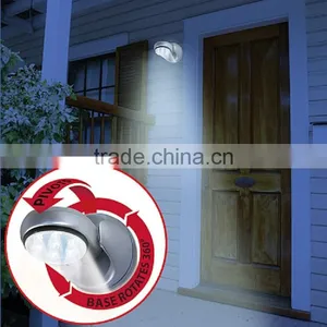 Kawachi Cordless Motion Activated Sensor Light Wall Lamps 360 Degree 6V 7 LEDS Rotation Light thumbnail-2