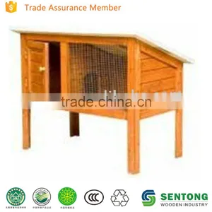 Hot Sale Wooden Rabbit House thumbnail-1