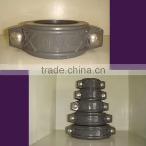Corrosion Resisting Concrete Pump Snap Clamp Coupling Grooved Pipe thumbnail-1