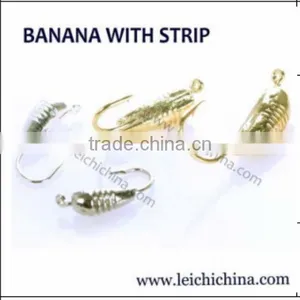 Banana With Strip Tungsten Ice Jig thumbnail-1