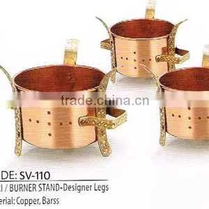 Sigri Copper Brass With Designer Legs thumbnail-1
