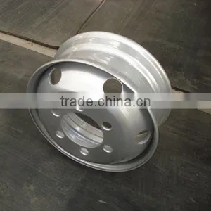 6.75*17.5 Truck Parts Tubeless Truck Wheel Steel 17.5" thumbnail-1