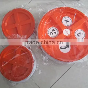 Logo Printed Pet Food Pop up Bin Safely FDA PVC REACH Material Dog Food Bin Supplier thumbnail-4
