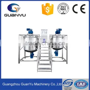 Hot Sales Liquid Soap Emulsion Heating and Mixing Tank Equipment for Blending and Dispersing thumbnail-5