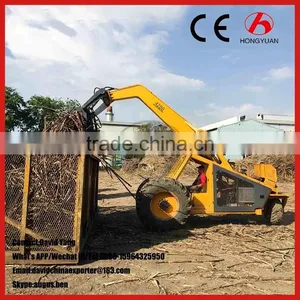 Hongyuan 3 Wheels Cane Grab Loader for Farm/3 Wheel Cane Loader thumbnail-3