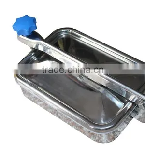 Top Quality Sanitary Stainless Steel Tank Manhole Cover thumbnail-2