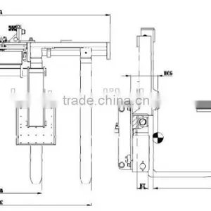 Load Stabilizer of Forklift Trucks for Machinery or Chemistry Food Industry thumbnail-2