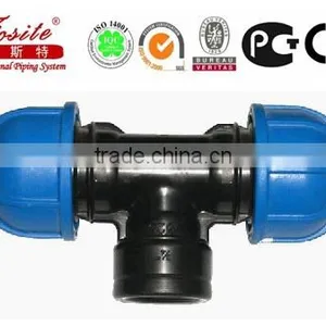 PP Compression Fittings for PE Pipe thumbnail-3