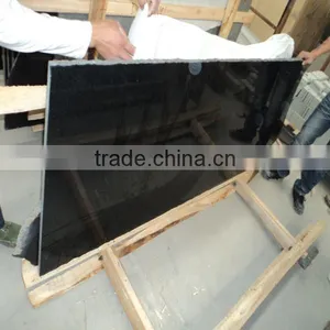 High Quality Absolute Black Granite, Polished Chinese Black Granite Countertop thumbnail-2