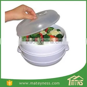 Handy Gourmet 2 Tier Microwave Steamer thumbnail-2
