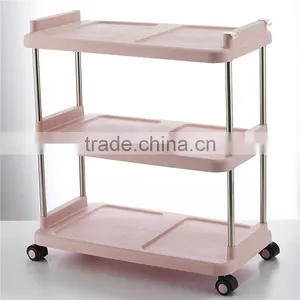3 Tier Durable Impact and Rust-Resistant Plastic Shelves thumbnail-1