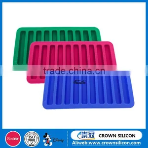 Food Grade Bar Shape Silicone Ice Cube Tray thumbnail-1