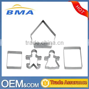 Wholesale Cooking Tools Different Shape Cute Stainless Steel Cookies Cutter thumbnail-4