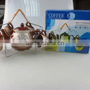 Color-glazed Coffee Set thumbnail-6