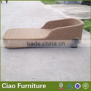 2015 New Design Hotel Furniture Rattan Sun Lounge thumbnail-1
