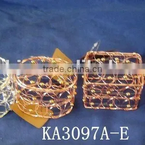 Kinds of Metal Gift Packaging Box With Beads thumbnail-1