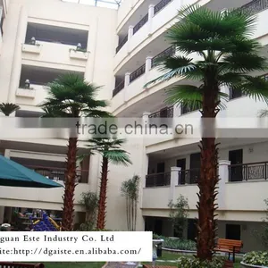 Home and Outdoor Garden Edging Decoration 1ft to 33ft or 1m to 10m Height Artificial Fiberglass Palm Tree EZLS08 0812 thumbnail-6