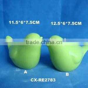Lively Ceramic Bird Figurine, Home Decoration -color Glazed Porcelain Bird-pottery Bird thumbnail-1