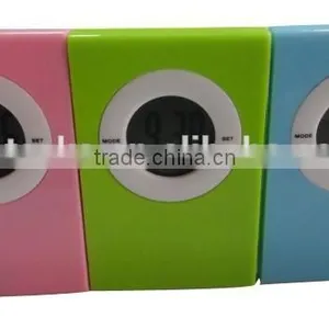 Promotional Plastic Desktop Digtial Clip Timer Clock thumbnail-1