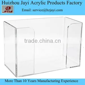 Acrylic Facial Tissue Box Holder Hand Paper Towel Dispenser thumbnail-4