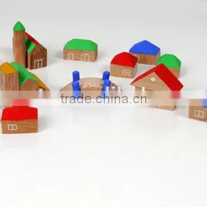 Wooden Miniature Houses thumbnail-2
