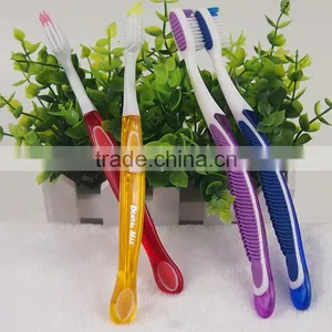Soft Big Rubber Handle Toothbrush Non-slip Handle Toothbrush Teeth Care thumbnail-3