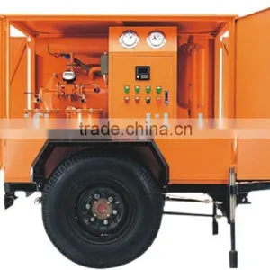 Stereo-Vacuum Tanks Used Oil Recycling Machine For Transformer With Trailer Type thumbnail-1