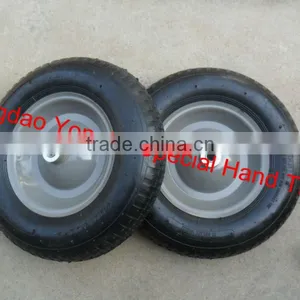 4 Wheeler Poly Tray Wheelbarrow thumbnail-3