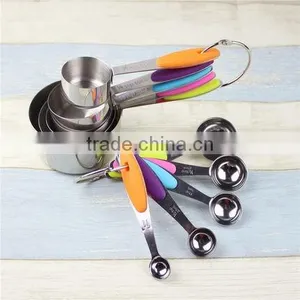 Cooking Tools Measuring Tool Stainless Steel Measuring Cup and Spoon Set thumbnail-3