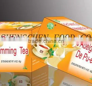 Pu-Erh Slimming Tea Different Kinds Slimming Tea Box Quality Guarantee thumbnail-1