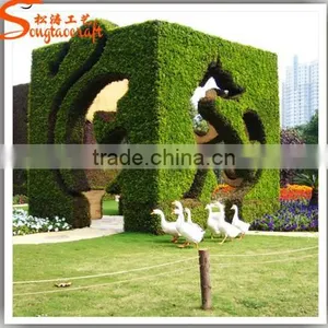 2015 Wholesale Customized Plastic Animals Graden Decoration Topiary Plant for Decor thumbnail-2