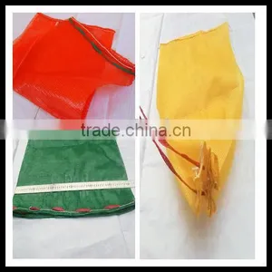 High Quality pp pe Drawstring Small Net Mesh Bags Manufacture thumbnail-2
