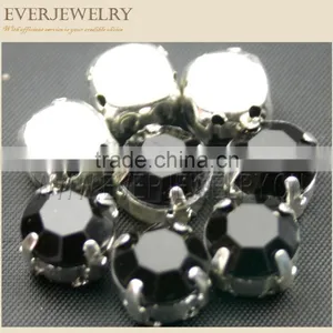 Rhinestone Sew on Applique,Sew on Flat Back Acrylic Rhinestone, thumbnail-5