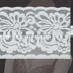 Knitted Elastic Lace,jacquard Lace.spandex Lace thumbnail-1