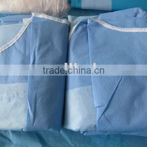 Custom Hospital Knit Cuff Blockade Unisex Doctor and Nurse Gown thumbnail-1