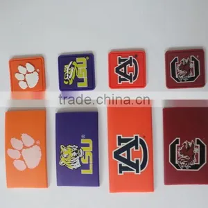 2016 China Custom 3d PVC Rubber Labels Embossed Rubber Patch With Hook Backing thumbnail-6