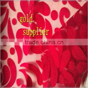 Guipure Lace Fabric China Supplier Latest Burn Out Lace thumbnail-6
