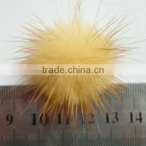 Wholesale Fake Fur Pom Poms Ball / Fox Fur Ball / Mink Pompon thumbnail-1