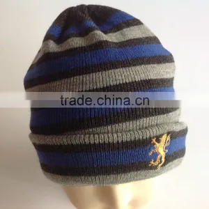 Acrylic and Polyester Soft & Warm Lovely Boy's Fashion Kids Knit Hats Factory thumbnail-4