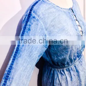 LADIES KAFTAN WOMEN BEACHWEAR LOUNGEWEAR LACE BEAUTIFUL thumbnail-3