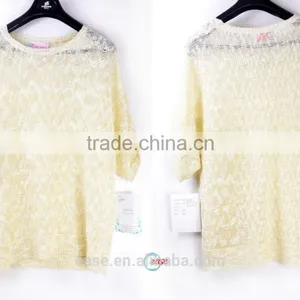 Fat Women Round Neck Raglan Sleeve Jumper Sweater thumbnail-1