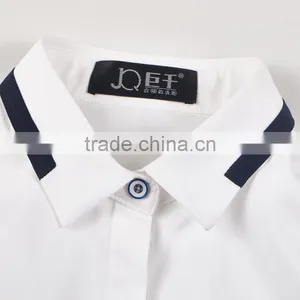 European Women Office Shirt New Fashion White Blouses thumbnail-5