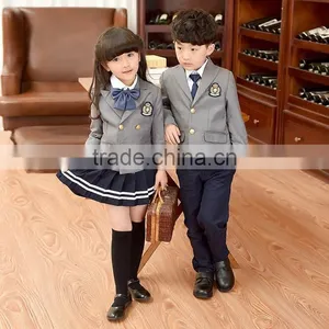 Custom School Clothes Children's School Uniforms High Quality School Wear Uniform Wholesale thumbnail-3