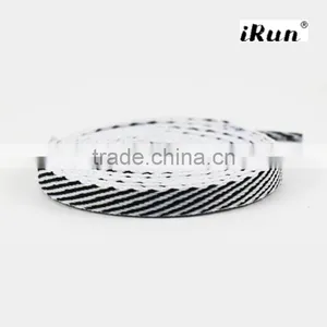 Fashion Flat Shoelaces For Sneakers With Twill Pattern Design~Custom Running Shoelaces High Quality Shoe Laces~Accept Custom thumbnail-2